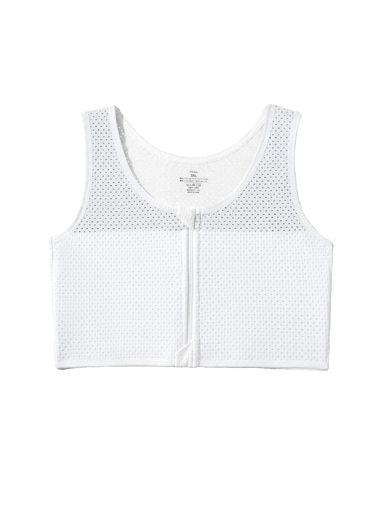 胸 を 小さく 見せる ブラ ホワイト VEIMIA