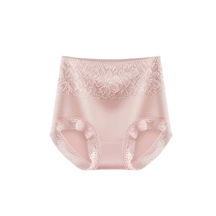 レースショーツ ピンク