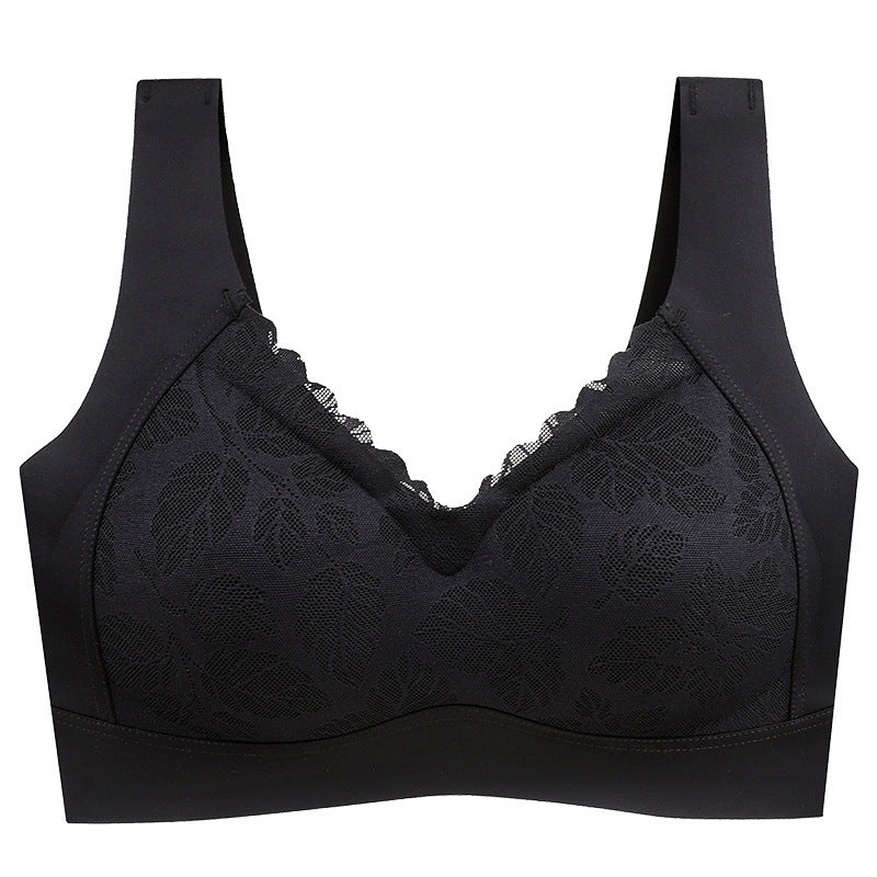 ラテックスブラ ブラック