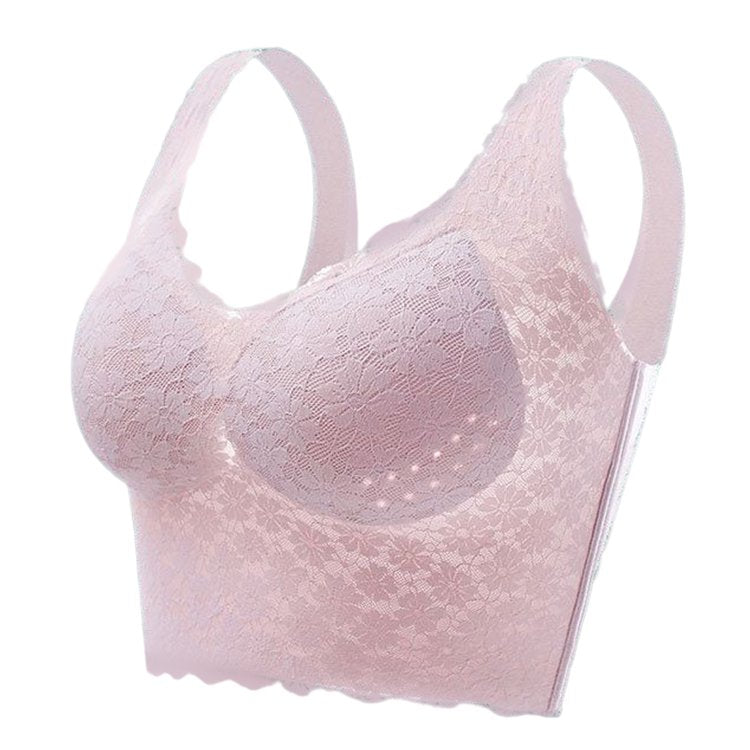 VEIMIA【ノンワイヤーブラ】ワイヤーなしでも盛れる！猫背予防サポート付き、背筋スッと姿勢美人。