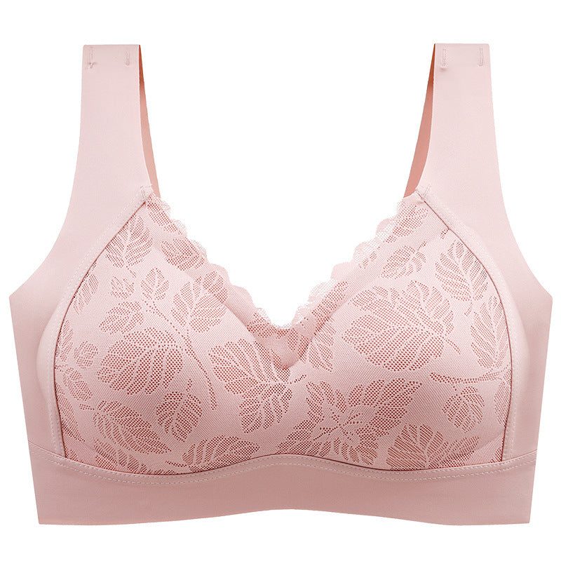 ラテックスブラ ピンク